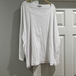 Iridium Blouse Size XL White Top